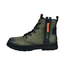 Load image into Gallery viewer, Bugatti Green Suede Sporty Ankle Boot |321AGB337G
