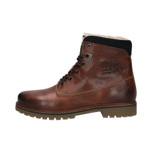 Load image into Gallery viewer, Bugatti Dark Brown Leather Ankle Boot|321AOQ5060
