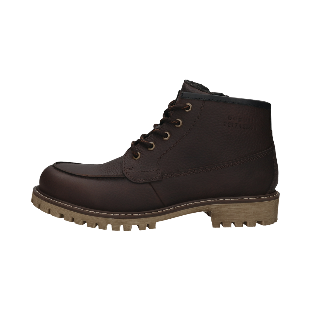 Bugatti Brown Suede Sporty Ankle Boot|321AUH3061