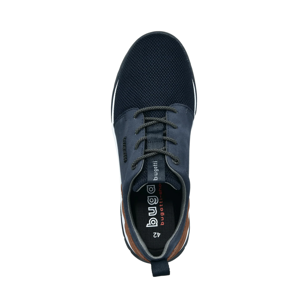 Bugatti Dark Blue Trainer|322ADW014B