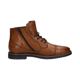 Bugatti  Tan Leather Ankle Boot|3318373A63