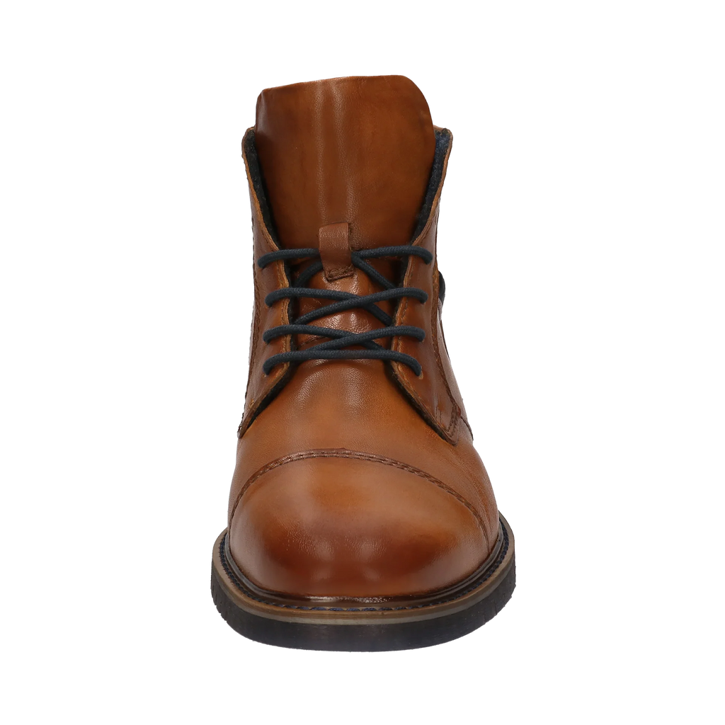 Bugatti Cognac Laced Ankle Boot|3318373ACO