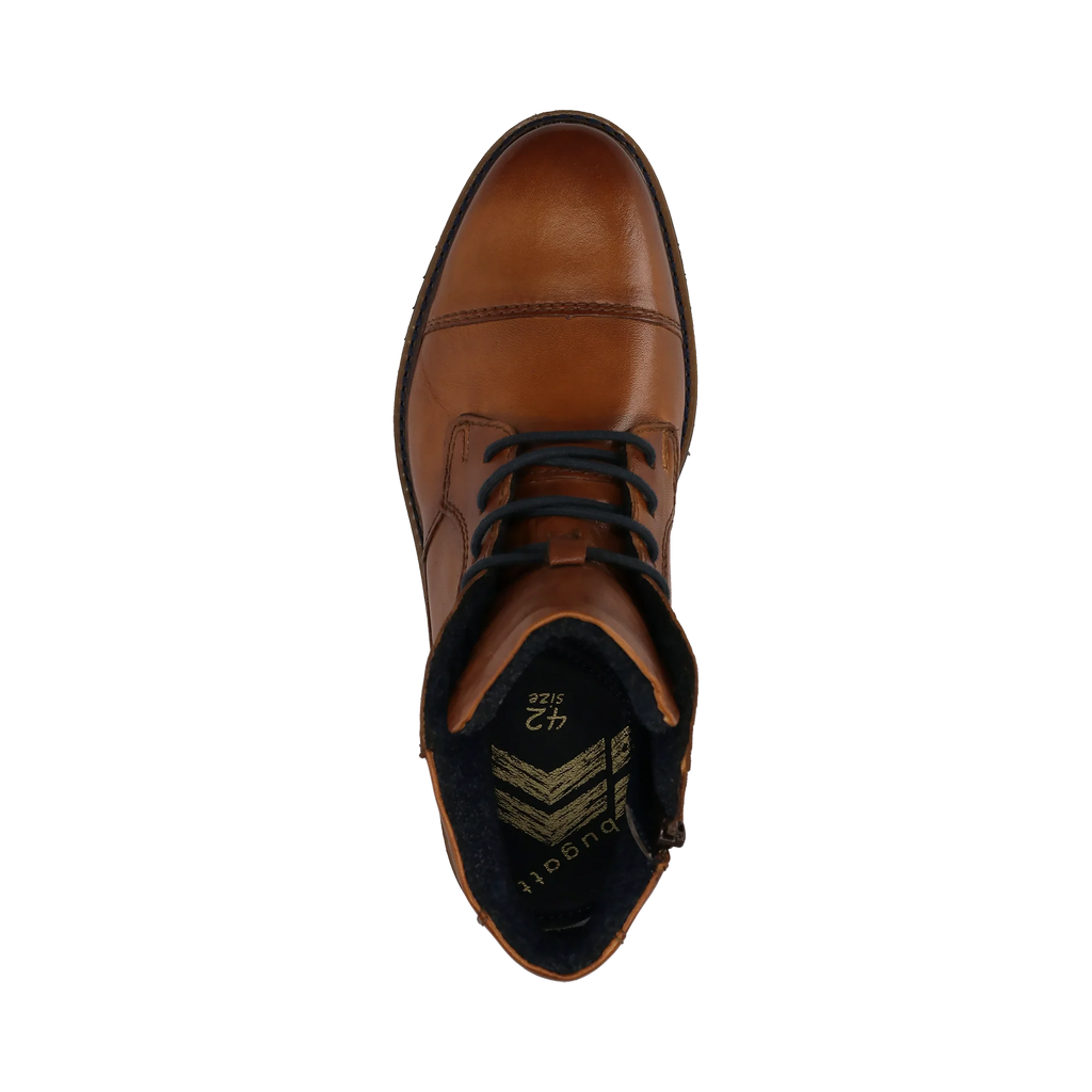 Bugatti Cognac Laced Ankle Boot|3318373ACO