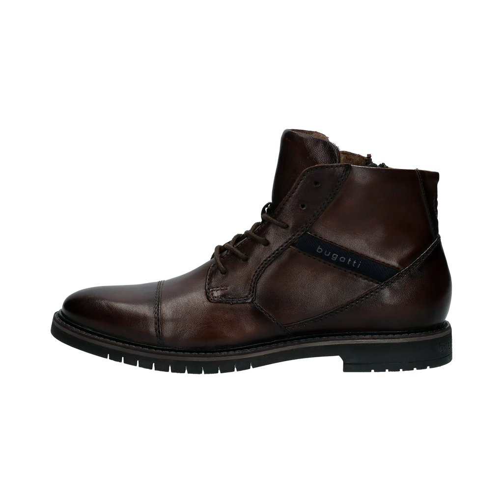 Bugatti Dark Brown Laced Ankle Boot|3318373AMB