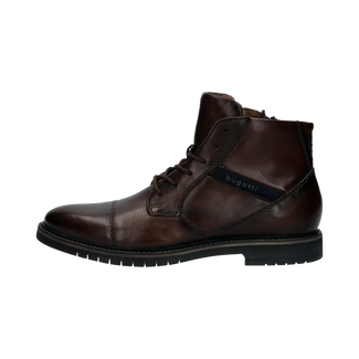 Bugatti Dark Brown Laced Ankle Boot|3318373AMB