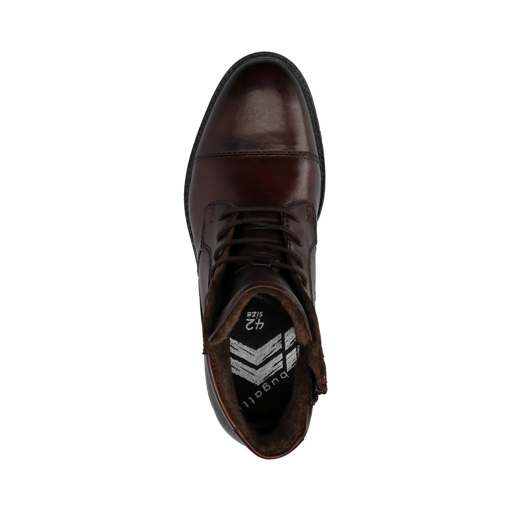 Bugatti Dark Brown Laced Ankle Boot|3318373AMB