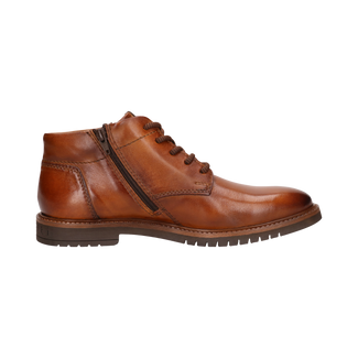 Bugatti Tan Laced Ankle Boot|3318373ECO
