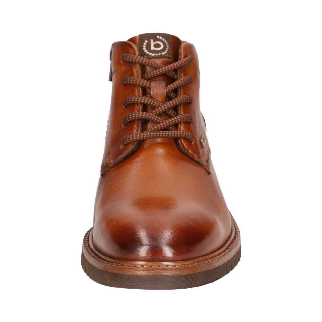 Bugatti Tan Laced Ankle Boot|3318373ECO