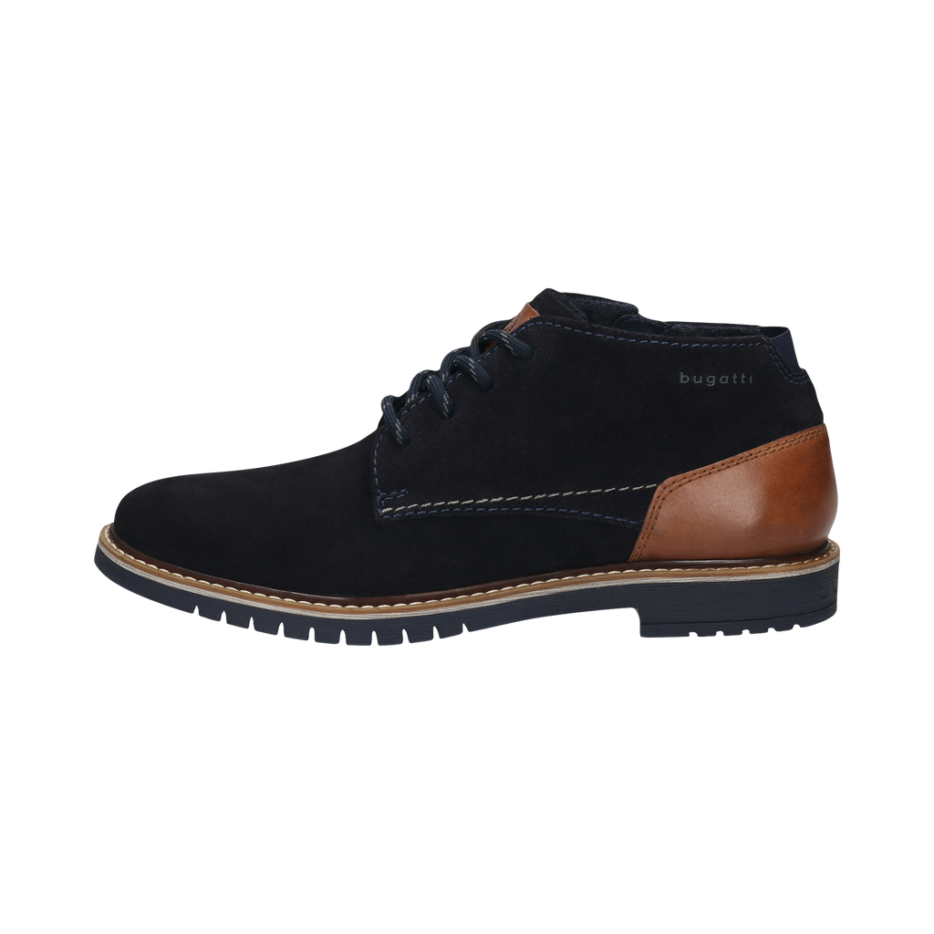 Bugatti Navy Suede Ankle Boots|3318373H41