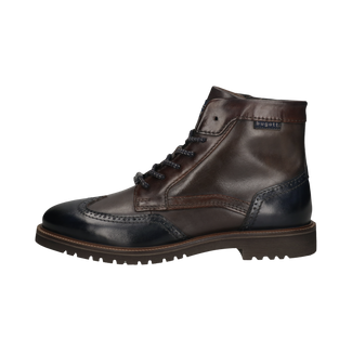 Bugatti Navy & Dark Grey Laced Ankle Boot|331AO93241