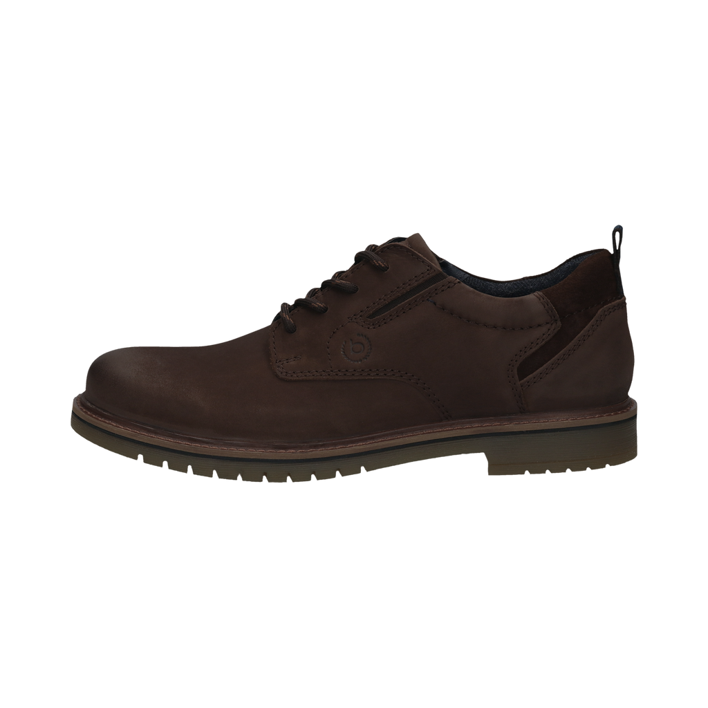 Bugatti Dark Brown Suede laced Shoe|331AU10161