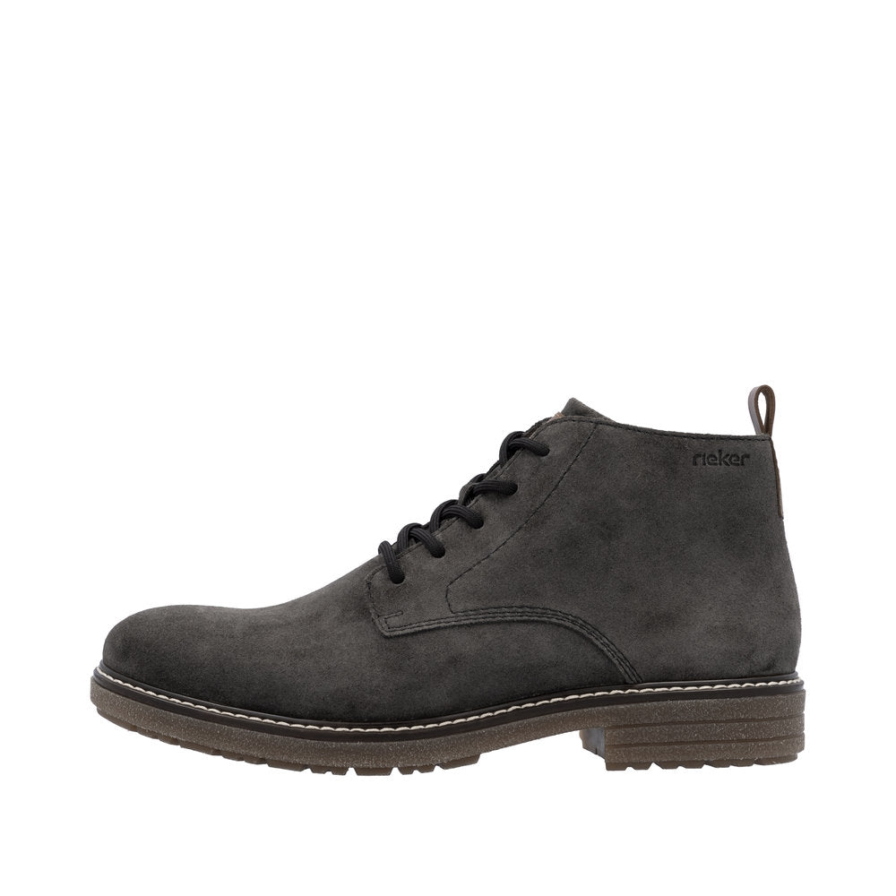 Rieker Wide Fit Grey Ankle Boot|3310645