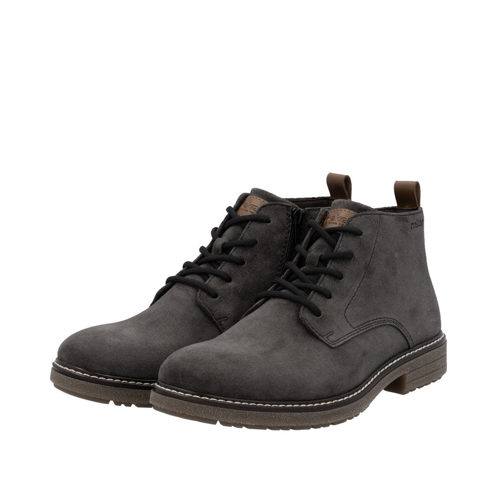 Rieker Wide Fit Dark Grey Ankle Boot|3310645G