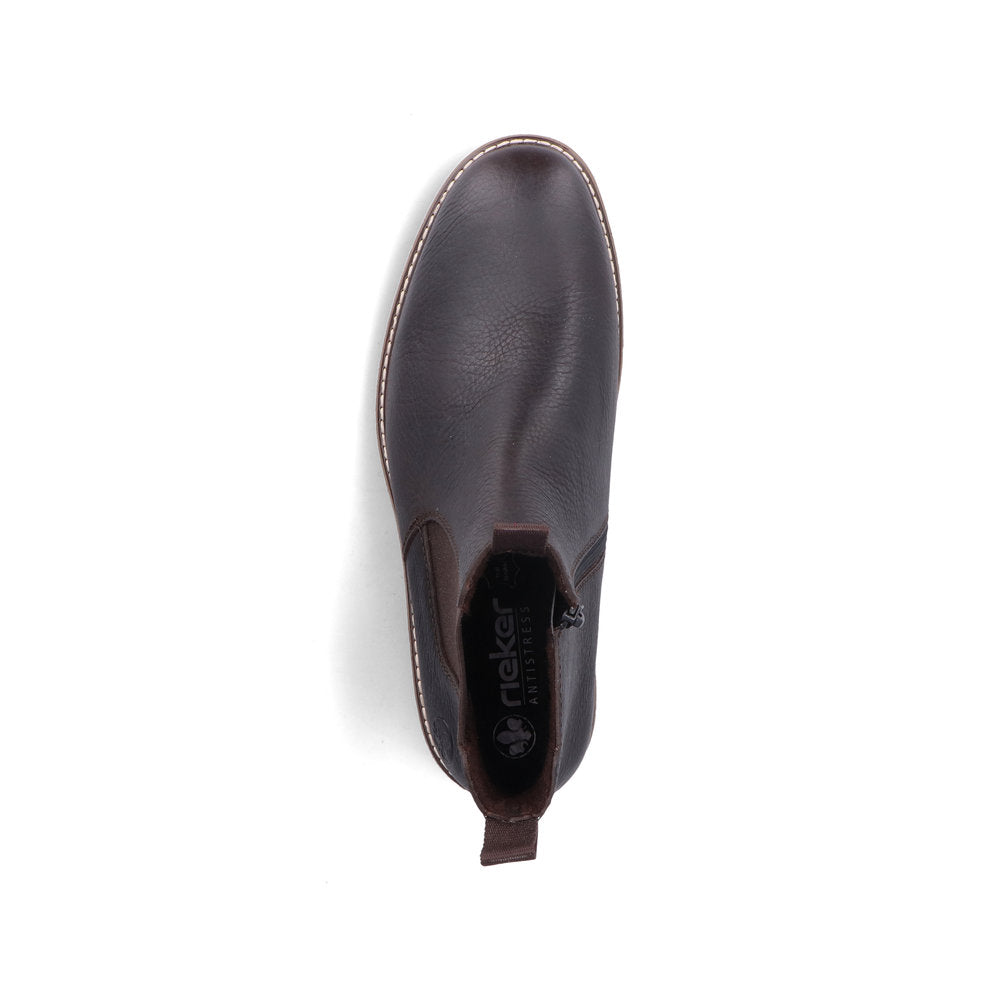 Rieker Dark Brown Chelsea Boot|3318027