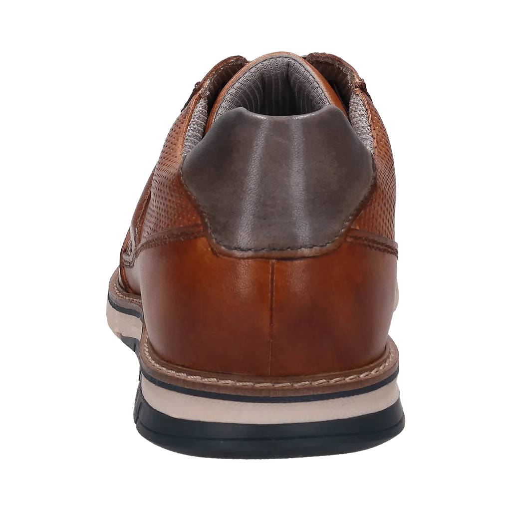 Bugatti Cognac Laced Trainer|3329711COG