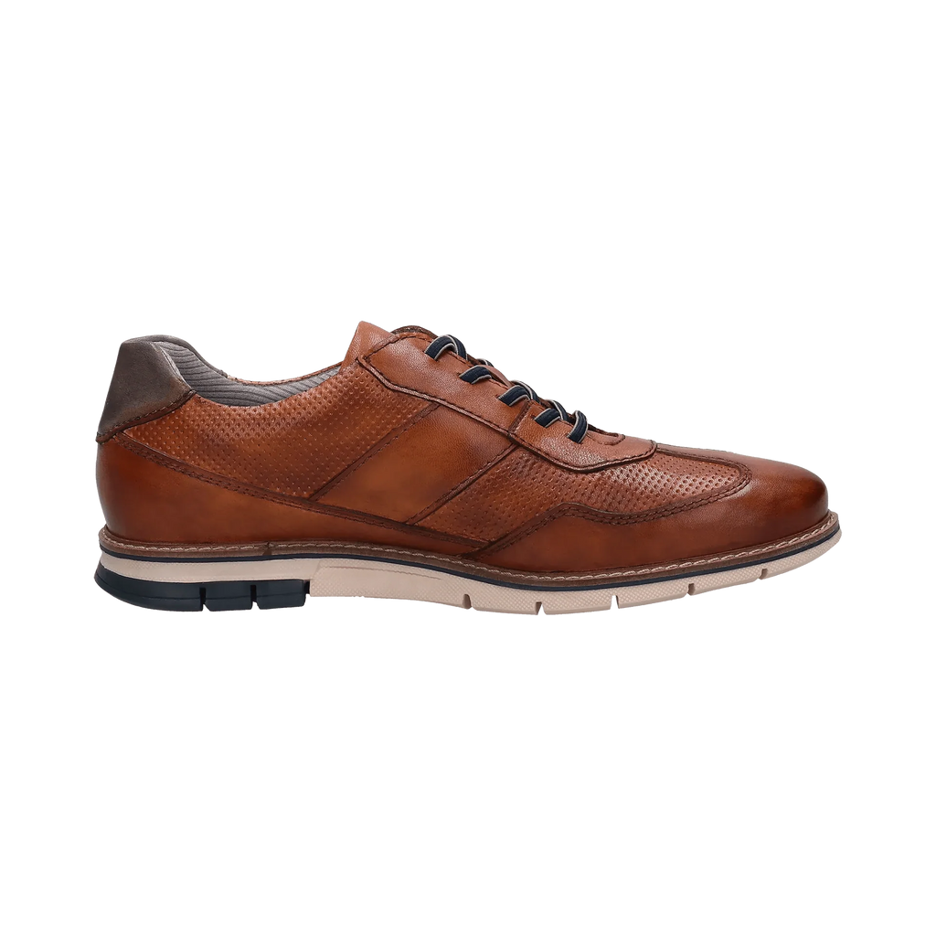 Bugatti Cognac Laced Trainer|3329711COG