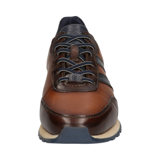 Bugatti Multi Brown Leather Trainer|332ARX0561