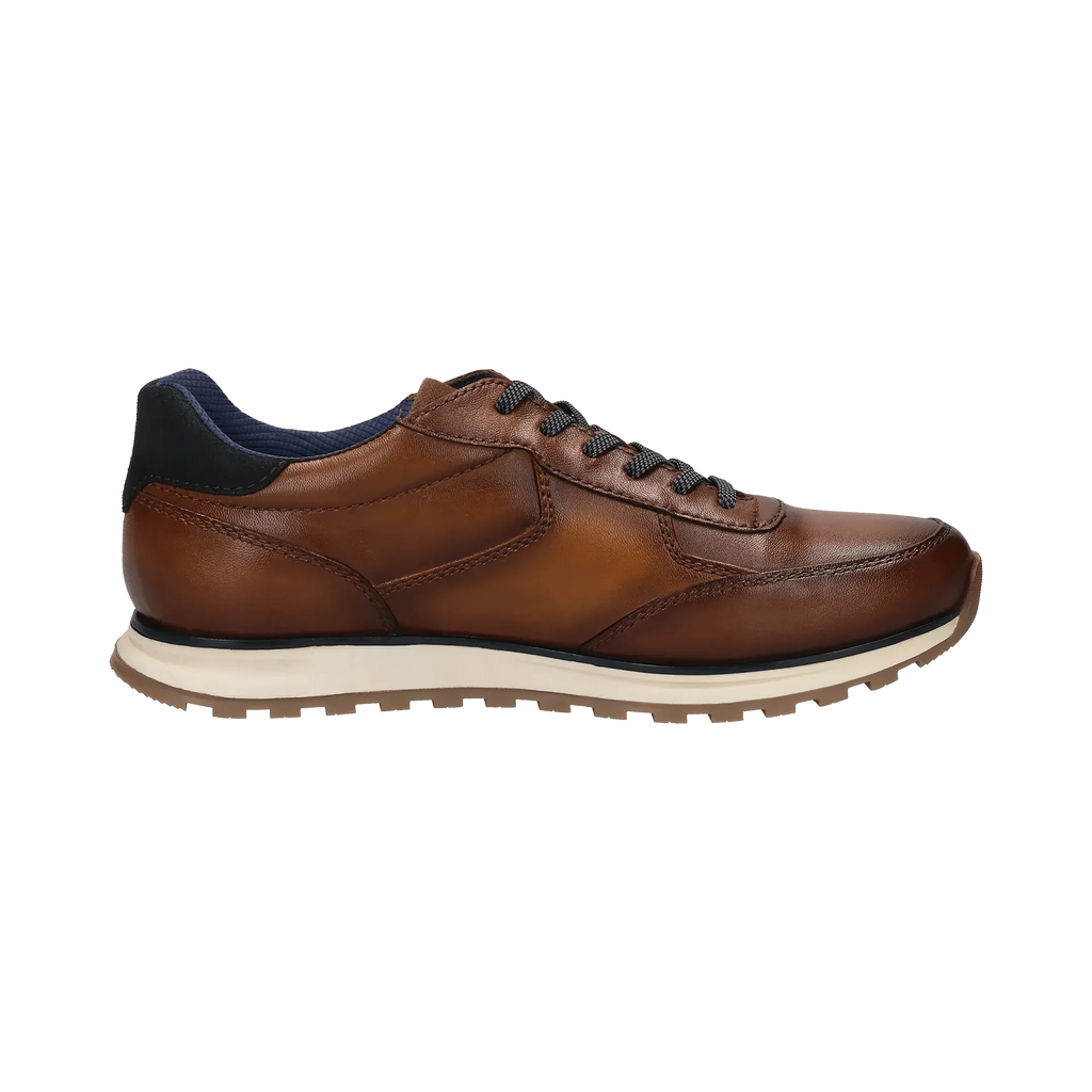 Bugatti Brown Leather Trainer|335A021PCO