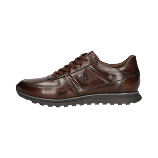 Bugatti Dark Brown Leather Trainer|335A021S61