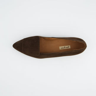 Paul Green Brown Suede Pump|3792188