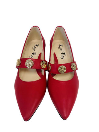 Karen Koo 7963RD- Court Shoe.