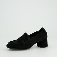 Load image into Gallery viewer, Paul Green Black Suede Slip On|3861004
