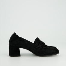 Load image into Gallery viewer, Paul Green Black Suede Slip On|3861004
