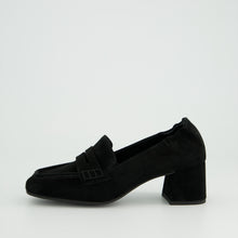 Load image into Gallery viewer, Paul Green Black Suede Slip On|3861004

