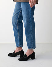 Load image into Gallery viewer, Paul Green Black Suede Slip On|3861004
