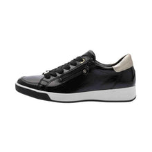 Load image into Gallery viewer, Ara Black Patent Leather Trainer|123443201S
