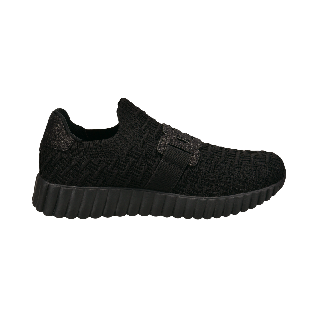 Bagatt Black Elastic MIx Slip On|D31AI66210