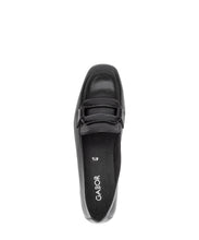 Load image into Gallery viewer, Gabor Black Leather Loafer|400201001
