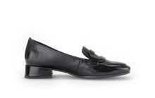 Load image into Gallery viewer, Gabor Black Leather Loafer|400201001
