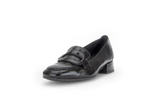 Load image into Gallery viewer, Gabor Black Leather Loafer|400201001
