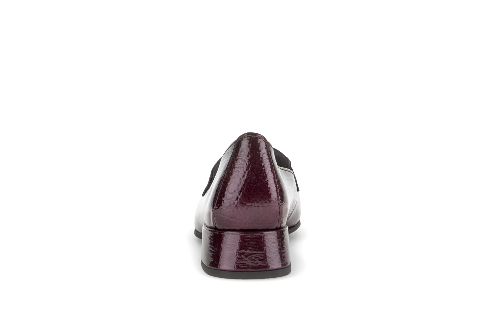 Gabor Burgundy Patent Loafer|400201006