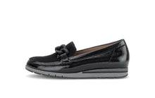 Load image into Gallery viewer, Gabor Black Patent Loafer|400401003
