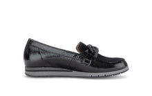 Load image into Gallery viewer, Gabor Black Patent Loafer|400401003
