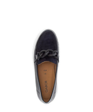 Load image into Gallery viewer, Gabor Navy Patent Loafer|400401004
