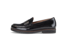 Load image into Gallery viewer, Gabor Black Patent and Suede Loafer|400501002
