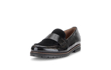 Load image into Gallery viewer, Gabor Black Patent and Suede Loafer|400501002
