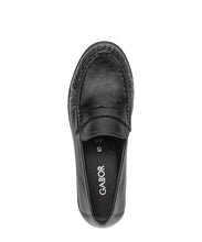 Load image into Gallery viewer, Gabor Black Leather Loafer|400901001
