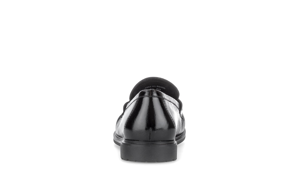 Gabor Black Leather Loafer|400901001