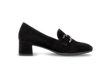 Load image into Gallery viewer, Gabor Black Suede Shoe|401202001

