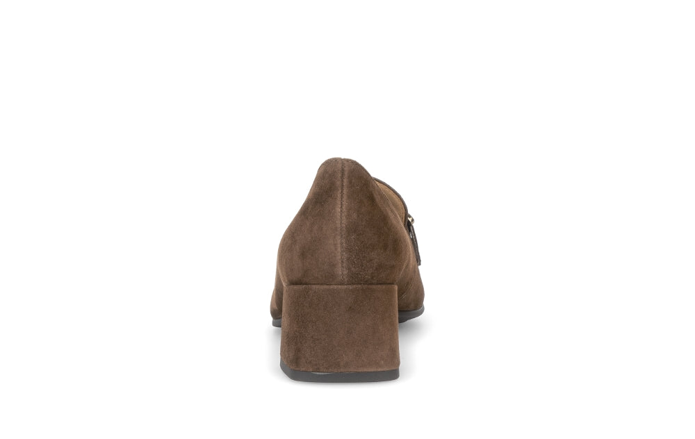 Gabor Brown Suede Shoe|401202004