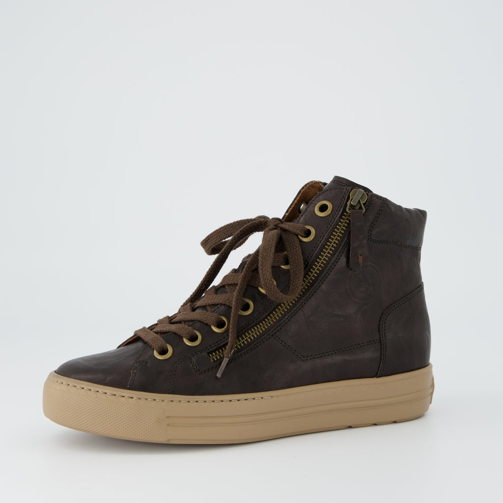 Paul Green Brown Suede Ankle Boot|4024330