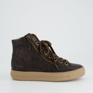 Paul Green Brown Suede Ankle Boot|4024330