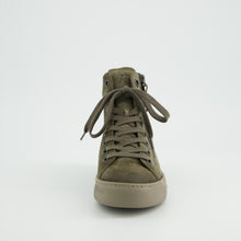 Load image into Gallery viewer, Paul Green Green Suede Ankle Boot|4024374
