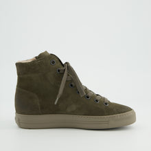Load image into Gallery viewer, Paul Green Green Suede Ankle Boot|4024374
