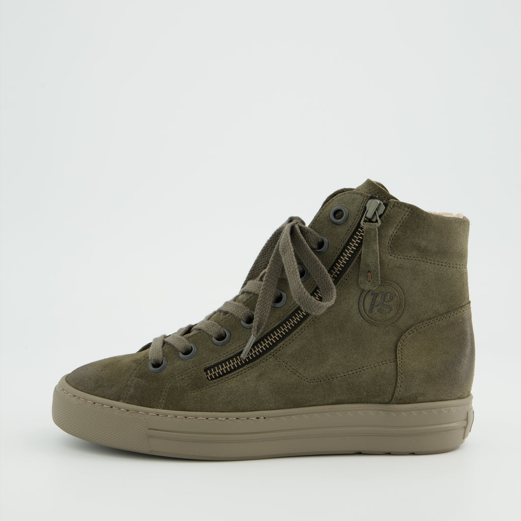 Paul Green Green Suede Ankle Boot|4024374