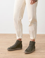 Load image into Gallery viewer, Paul Green Green Suede Ankle Boot|4024374
